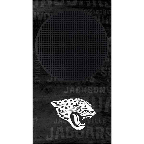 NFL Jacksonville Jaguars Black & White Xbox Series S Console Skin